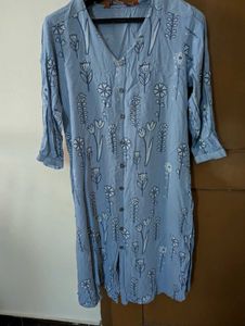 V Neck Kurta