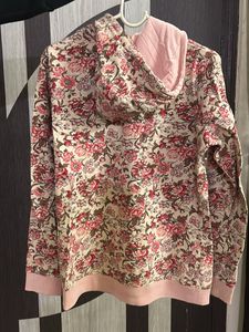 Denim Jeans And Casuals Floral Jacket