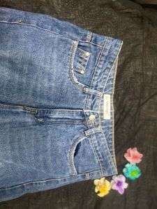 Frayed Hem Wide Leg Jeans , Baggy Jean For Girls