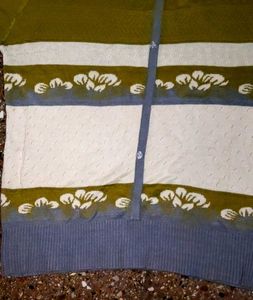 Striped Floral Cardigan