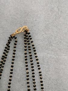 AD Mangalsutra Studded Stones.