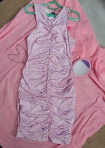 Here &Now Lavender Bodycon Dress