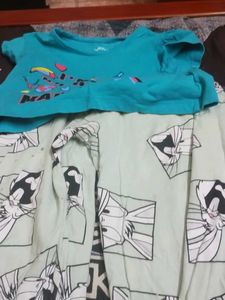 Blue Graphic Tee