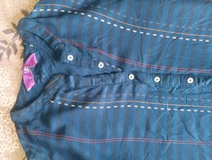 Striped Casual Kurta