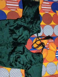 simple green blouse