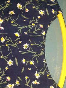 Blue Colour Floral Top💙