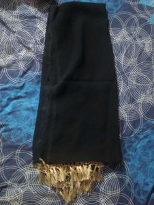 black kurti and dupatta.