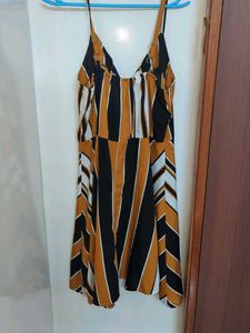 Striped Button Down Dress