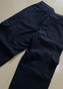 Black Cargo Pants