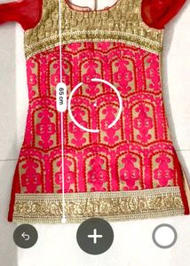 Girls elegant kurta salwar set