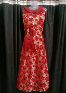 Red Floral Dress ❤️