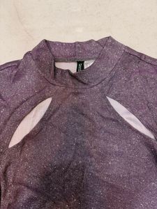 H&amp;M Party Shimmer Top 💜