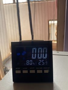 Digital Alarm Clock With Sound And Temperature