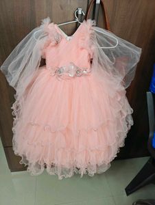 Pink Tulle Princess Dress