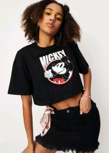 Mickey Mouse Cropped Tee