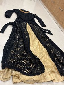 2 Piece Black & Gold Kurta