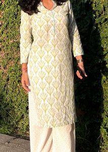 Elegant Green Kurta