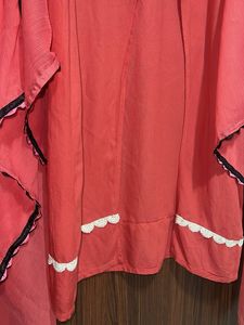 Coral Embroidered Long Kurta Sets