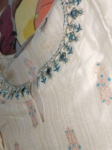 Elegant Embroidered Kurta