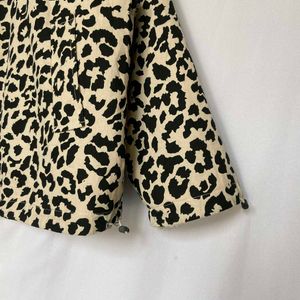 Leopard Print Fleece Jacket