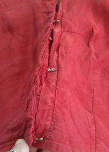 Bust-26/ Red Net Sleeves Blouse♥️