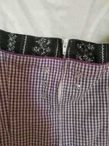 Beautiful Trendy Gingham Dress