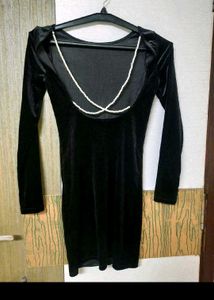 Pearl Backless Dress