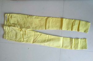 Yellow Denim Jeans