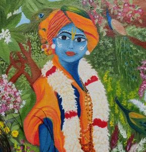 Krishna Ji Painting