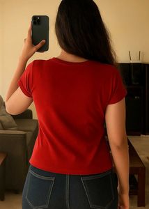 NEW! Imported Tshirt Orange Colour