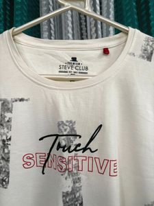 Steve Club Premium White Tshirt