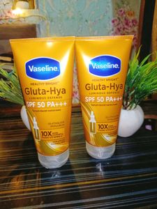 Vaseline Gluta Hya Sunscreen Combo