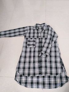 Black and White Plaid Flannel