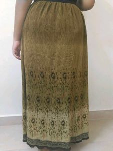 BOHO ✨ Floral Print Long Skirt