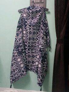 Sleeveless Crepe Shrug
