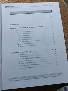 Signals And Systems - Electrical Engineering Gate Study Material By Gate Forum