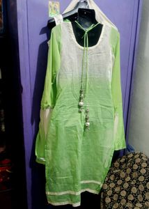 Kurta Skirt Beautiful Inner Blouse With Dupatta
