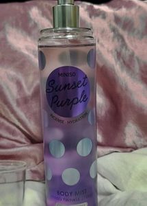 Miniso Sunset Purple Body Mist 🌷