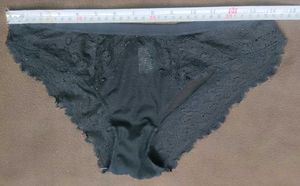 Black Lace Detail Briefs 🔥