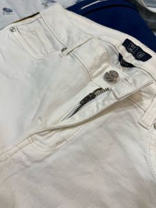 White Slim-Fit Jeans