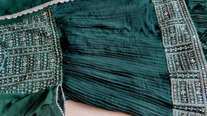 Teal Green Designer Dress