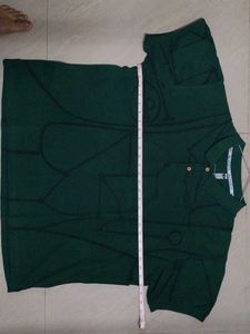 NU EARTH Men&#39;s Printed Polo Neck T-shirt
