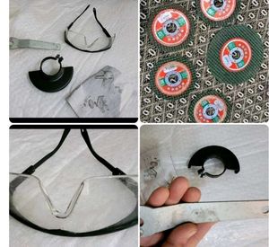 Set 4 Garander Safety Gard &pin&Google cutter Will