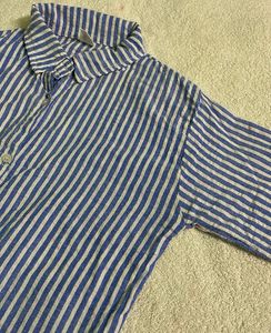 Blue Stripes Shirt For Women’s