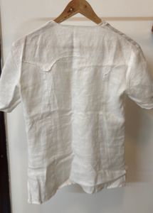 Vintage Embroidered Linen Top