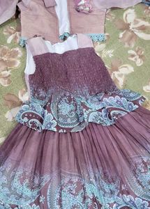 Vintage Lavender Cropped Jacket