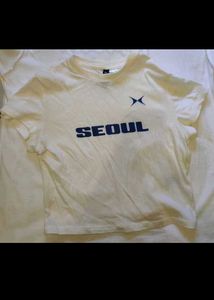 Combo2 Stylish H&M 'Seoul' Tee And White Button To