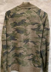 Camo Vintage Bomber Jacket