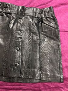 Bershka Snake Print skirt