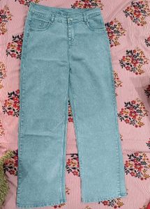 Wide Leg Denim Jeans Women